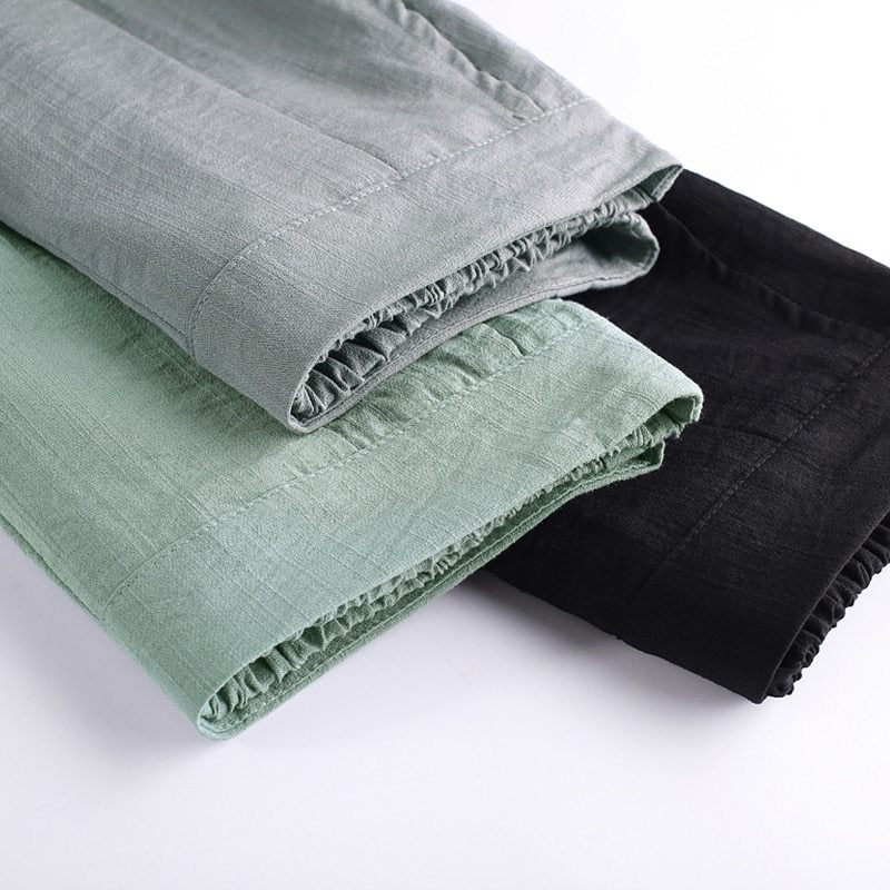 Casual nine-point harem pants