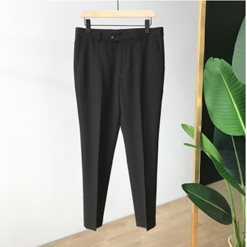 Nine-point Pants Men's Casual Pants Korean Youth Vertical Foot Pants