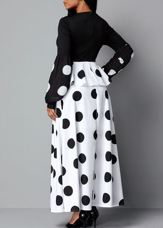 Cross Border Women Dress Clothing - Mesh Stitching High Waist