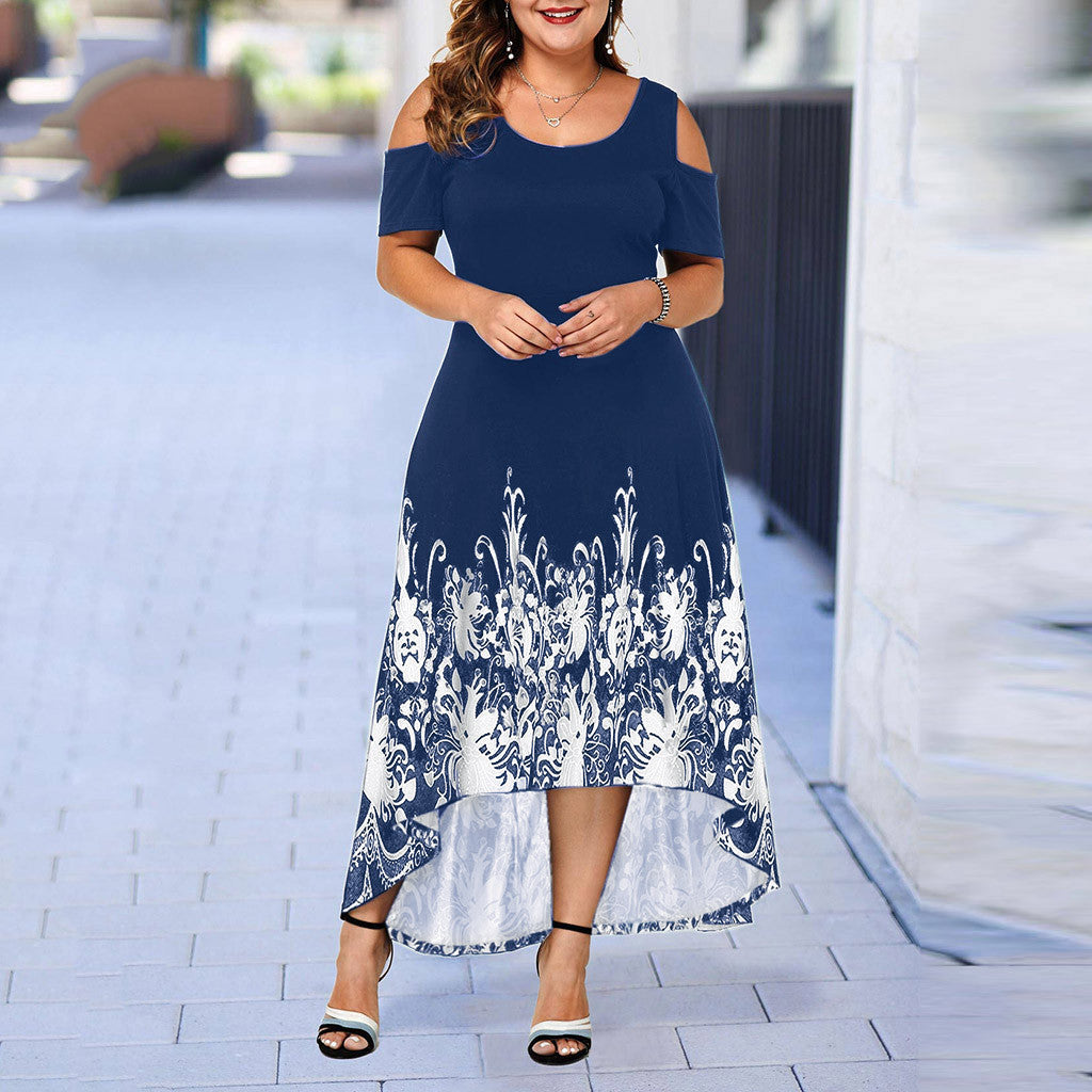 Evening Party Summer Plus Size Maxi Dress Women