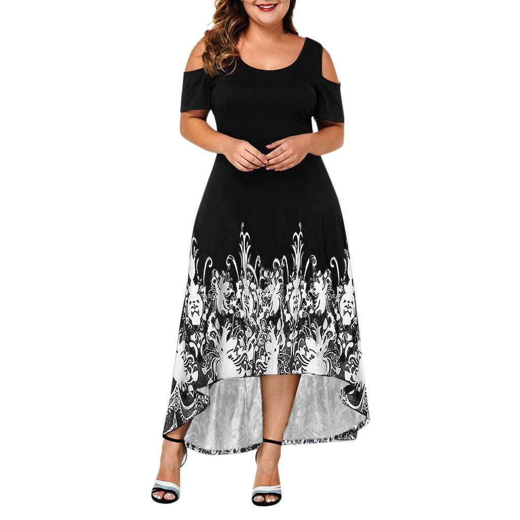 Evening Party Summer Plus Size Maxi Dress Women