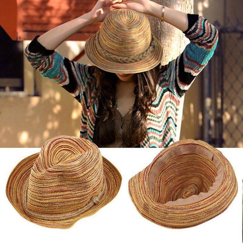 Small female beach pepper grass hat