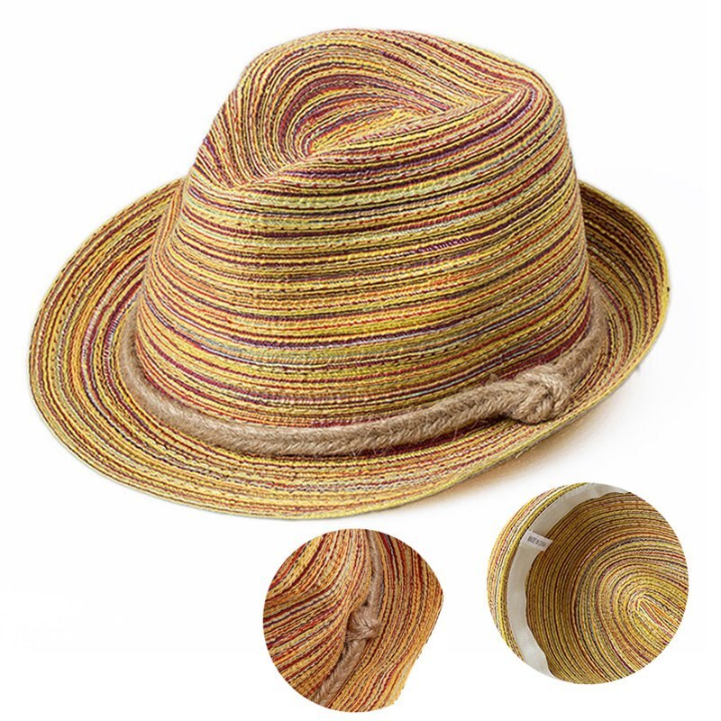 Small female beach pepper grass hat