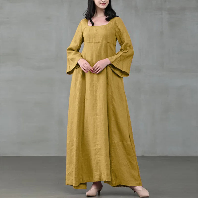 Vintage Cotton Linen Dress