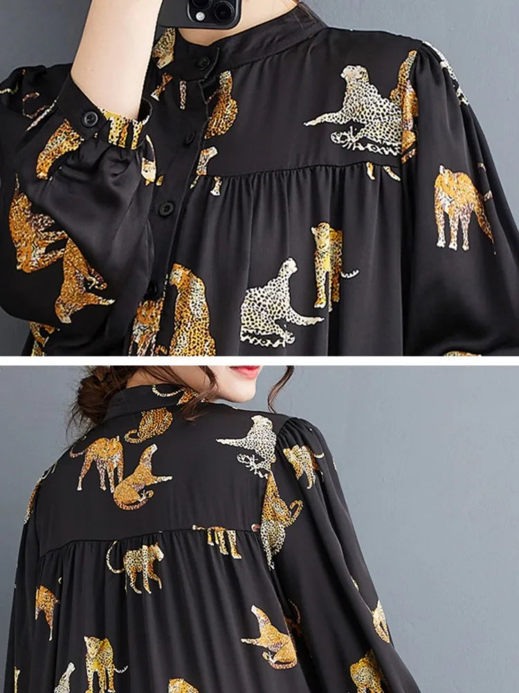 Ruffle Oversized Autumn Dress