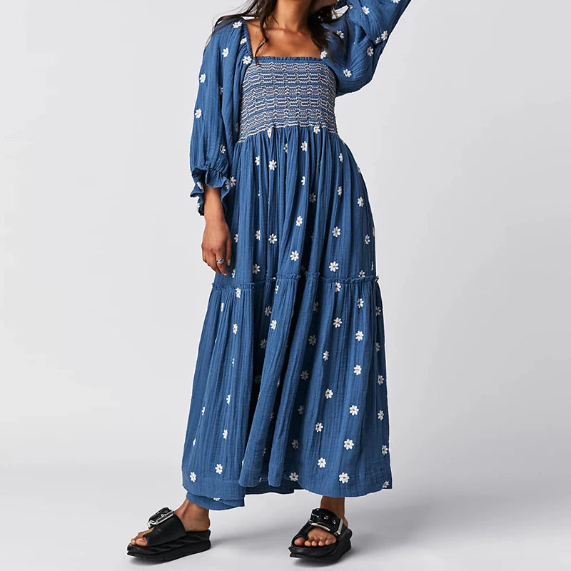 Bohemian Floral Dress