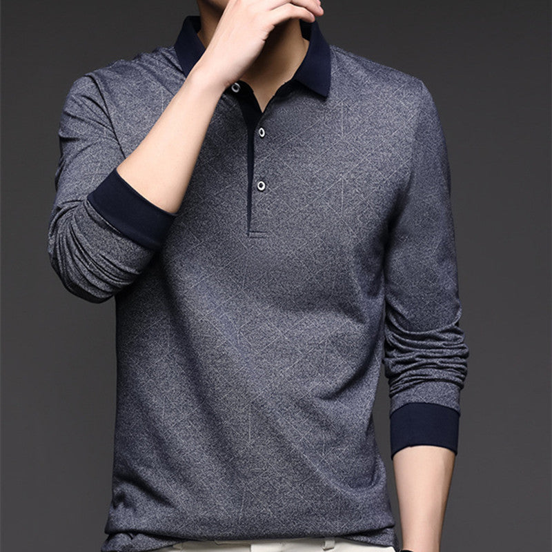 Men's Long Sleeve Polo Shirt
