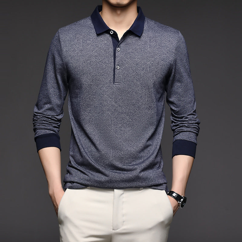Men's Long Sleeve Polo Shirt