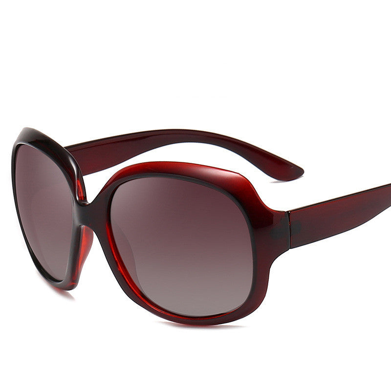 Fashion and Elegant Rhinestone Big Frame Trendy Sunglasses