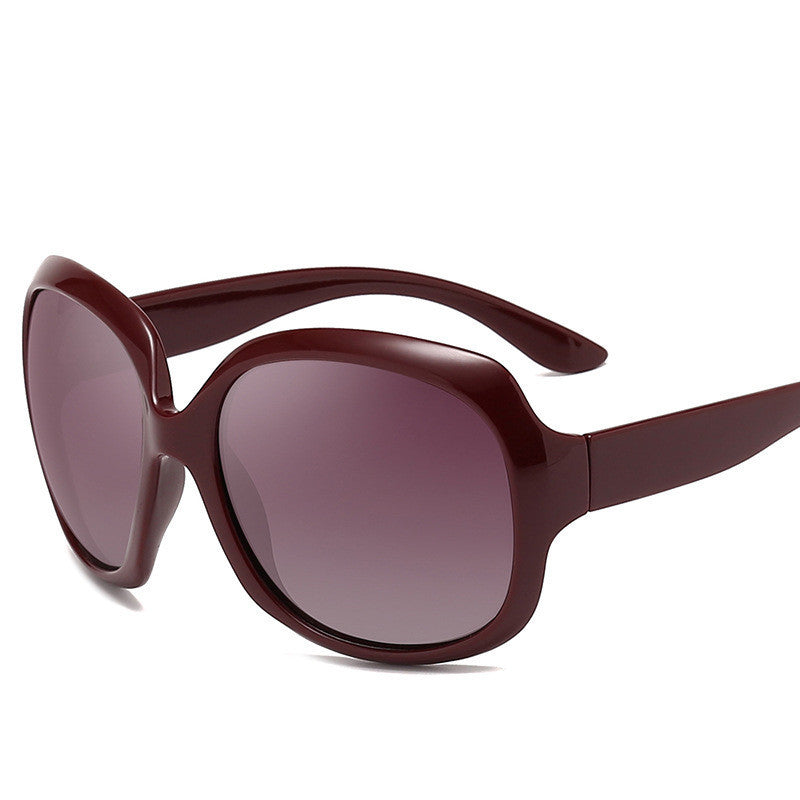 Fashion and Elegant Rhinestone Big Frame Trendy Sunglasses