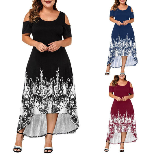 Evening Party Summer Plus Size Maxi Dress Women