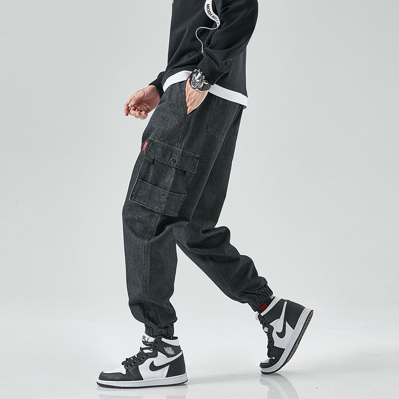 Men's Denim Trendy Trousers
