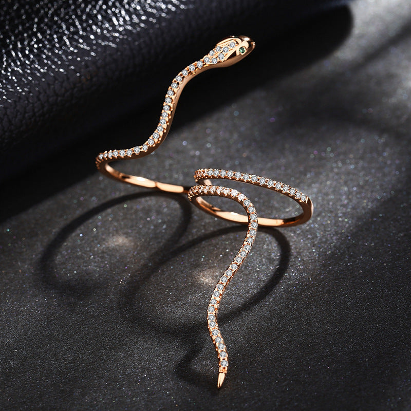 Individual serpentine ring