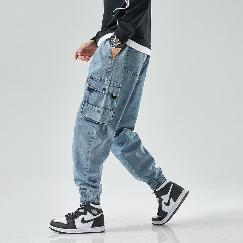 Men's Denim Trendy Trousers