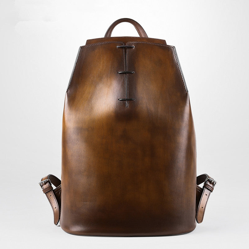 Business Casual Cowhide Leather Travel Bag