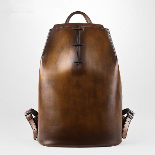 Business Casual Cowhide Leather Travel Bag