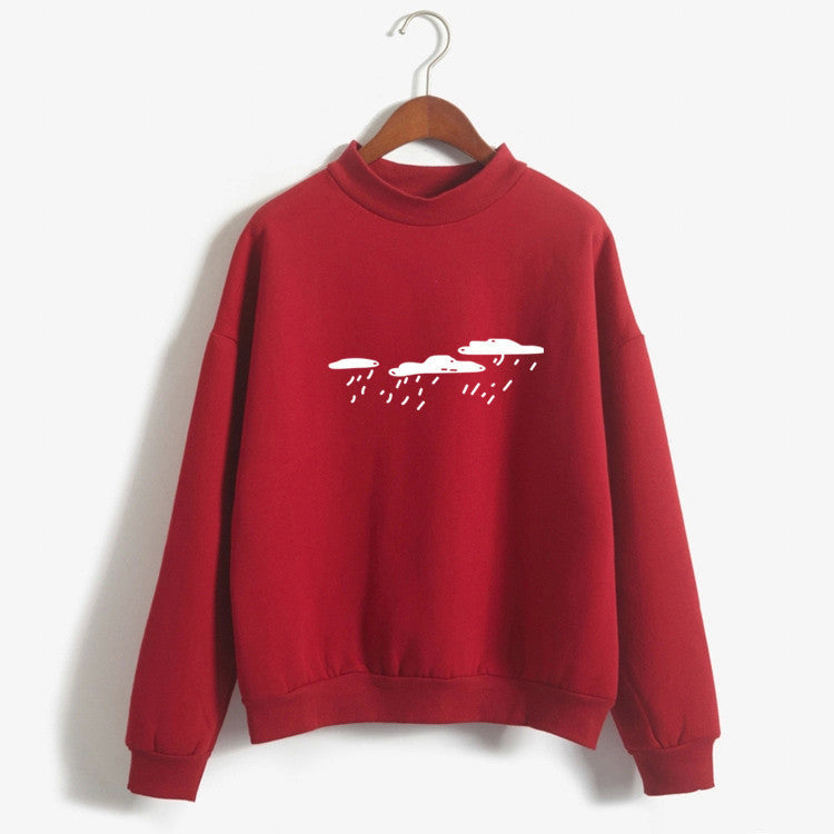 Autumn New Women's Casual Top Cloud Brushed Hoody