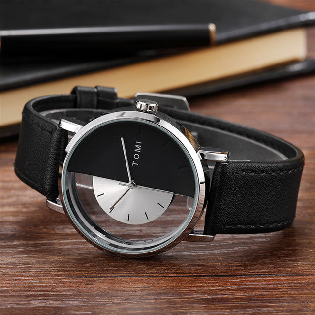 Retro semicircular watch