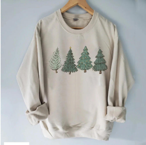 Women's Casual Sweatshirt Pattern Printing