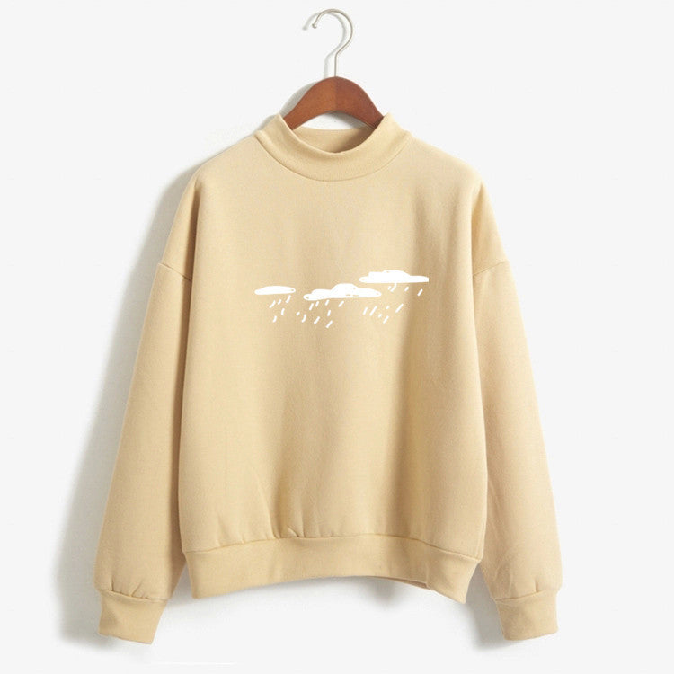 Autumn New Women's Casual Top Cloud Brushed Hoody