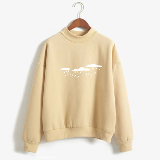 Autumn New Women's Casual Top Cloud Brushed Hoody