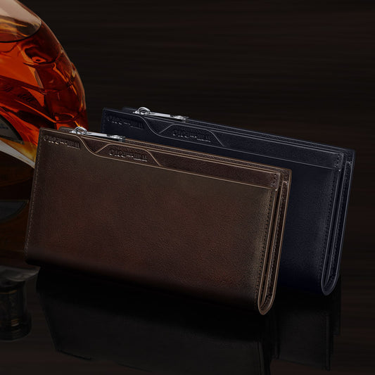 Cowhide Large-capacity Wallet