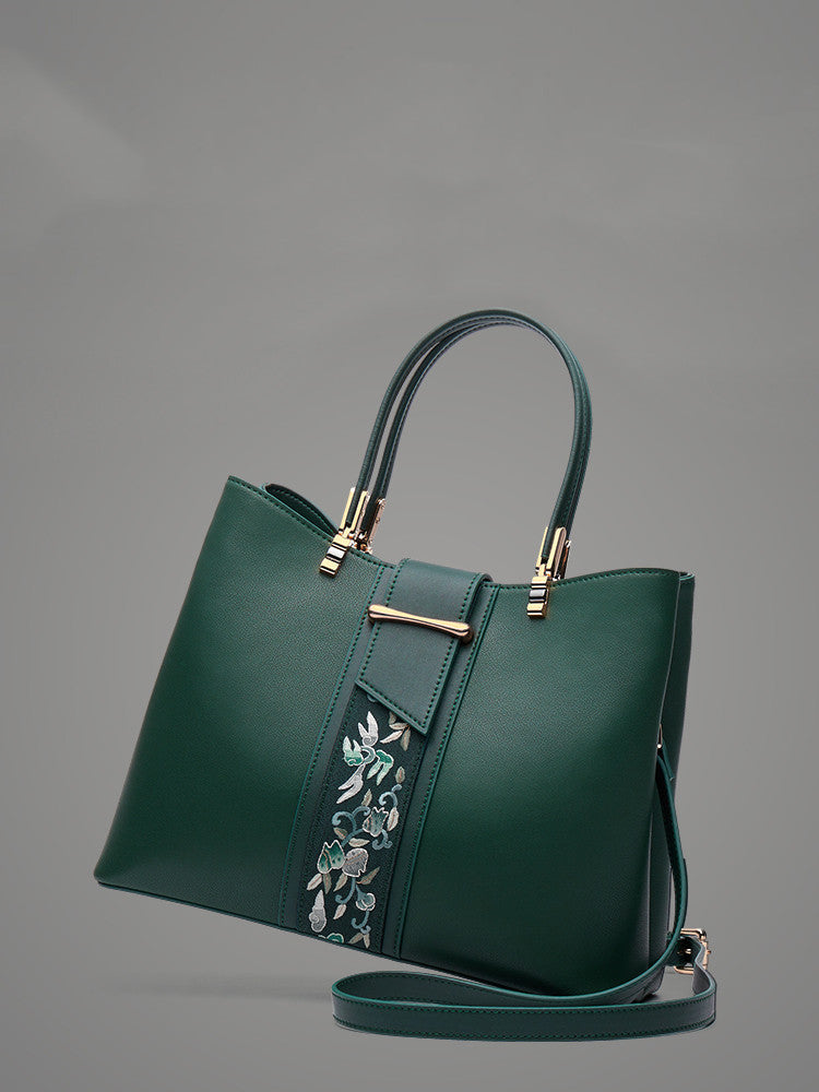 Elegant High-end Leather High-quality Messenger Bag
