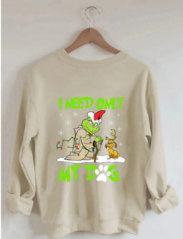 Women's Casual Sweatshirt Pattern Printing