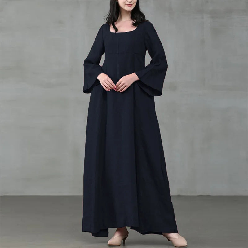 Vintage Cotton Linen Dress