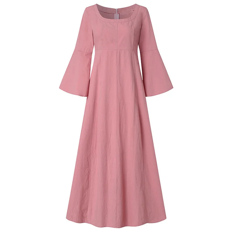 Vintage Cotton Linen Dress