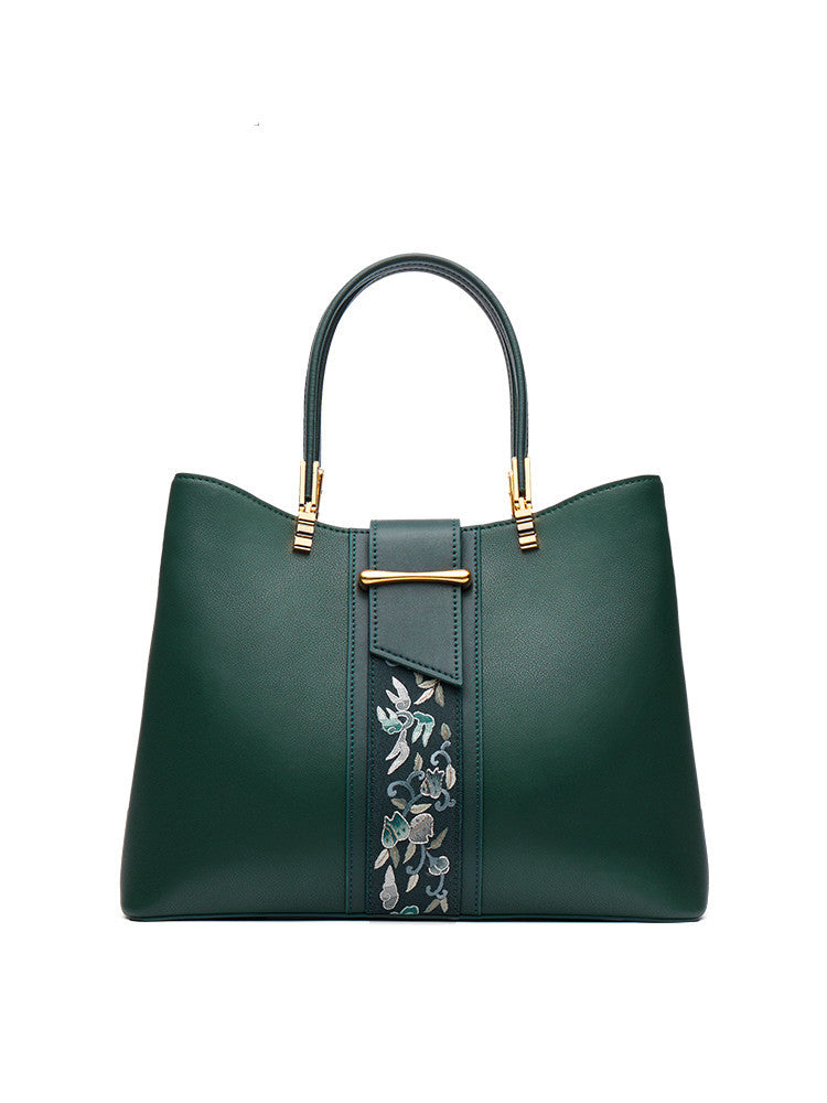 Elegant High-end Leather High-quality Messenger Bag