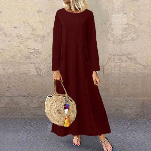 Long Sleeves Autumn Dress