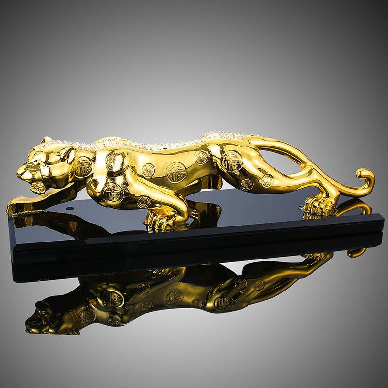 Leopard Car Perfume Ornament Creative Jewelry