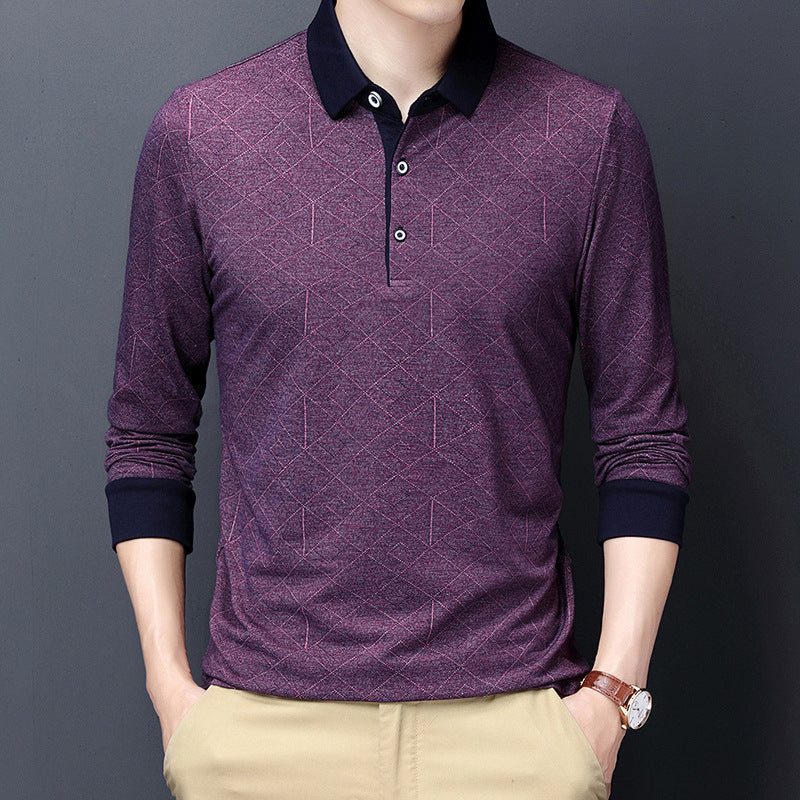 Men's Long Sleeve Polo Shirt
