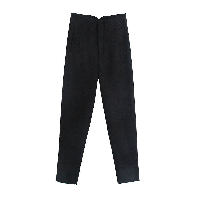 Women Elegant Business HiSim Fitness Pencil Trousers