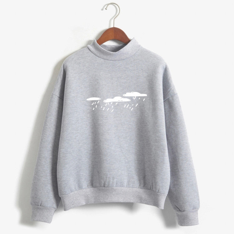 Autumn New Women's Casual Top Cloud Brushed Hoody