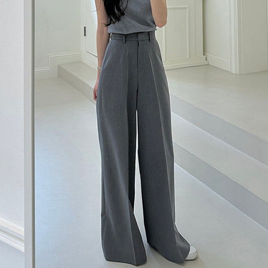 Hanging Wide Leg Mopping Casual Women Pants