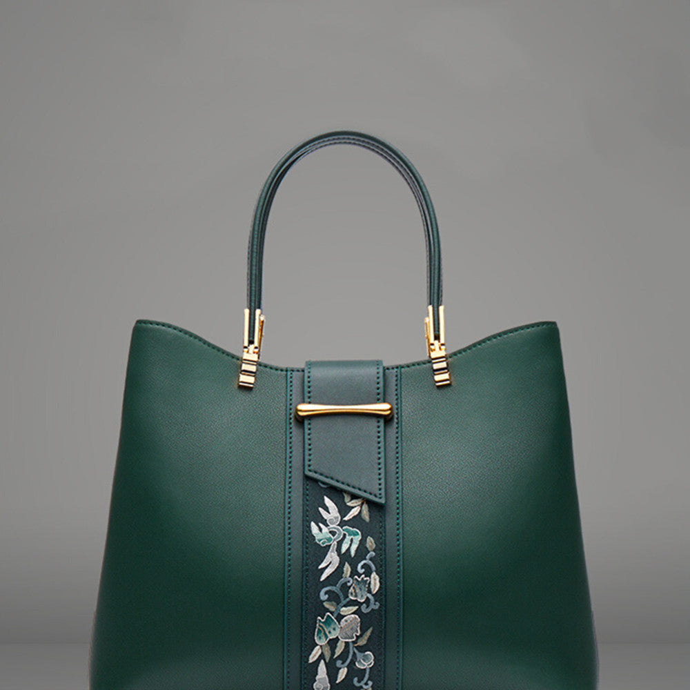 Elegant High-end Leather High-quality Messenger Bag