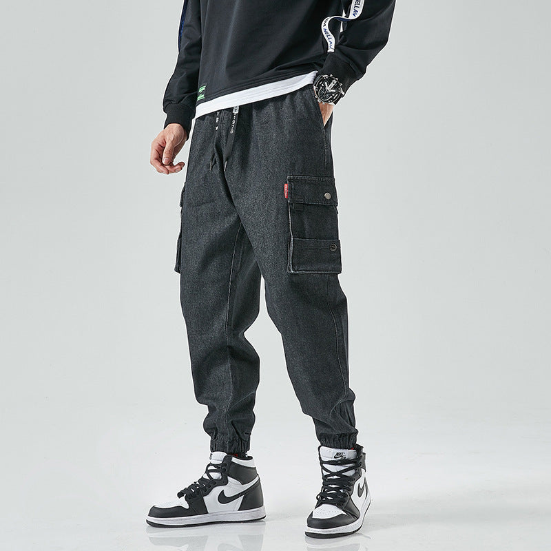 Men's Denim Trendy Trousers