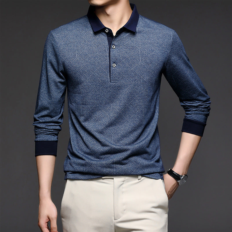 Men's Long Sleeve Polo Shirt