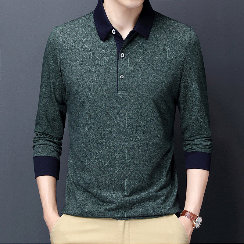 Men's Long Sleeve Polo Shirt